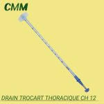 SONDE THORACIQUE CH 12