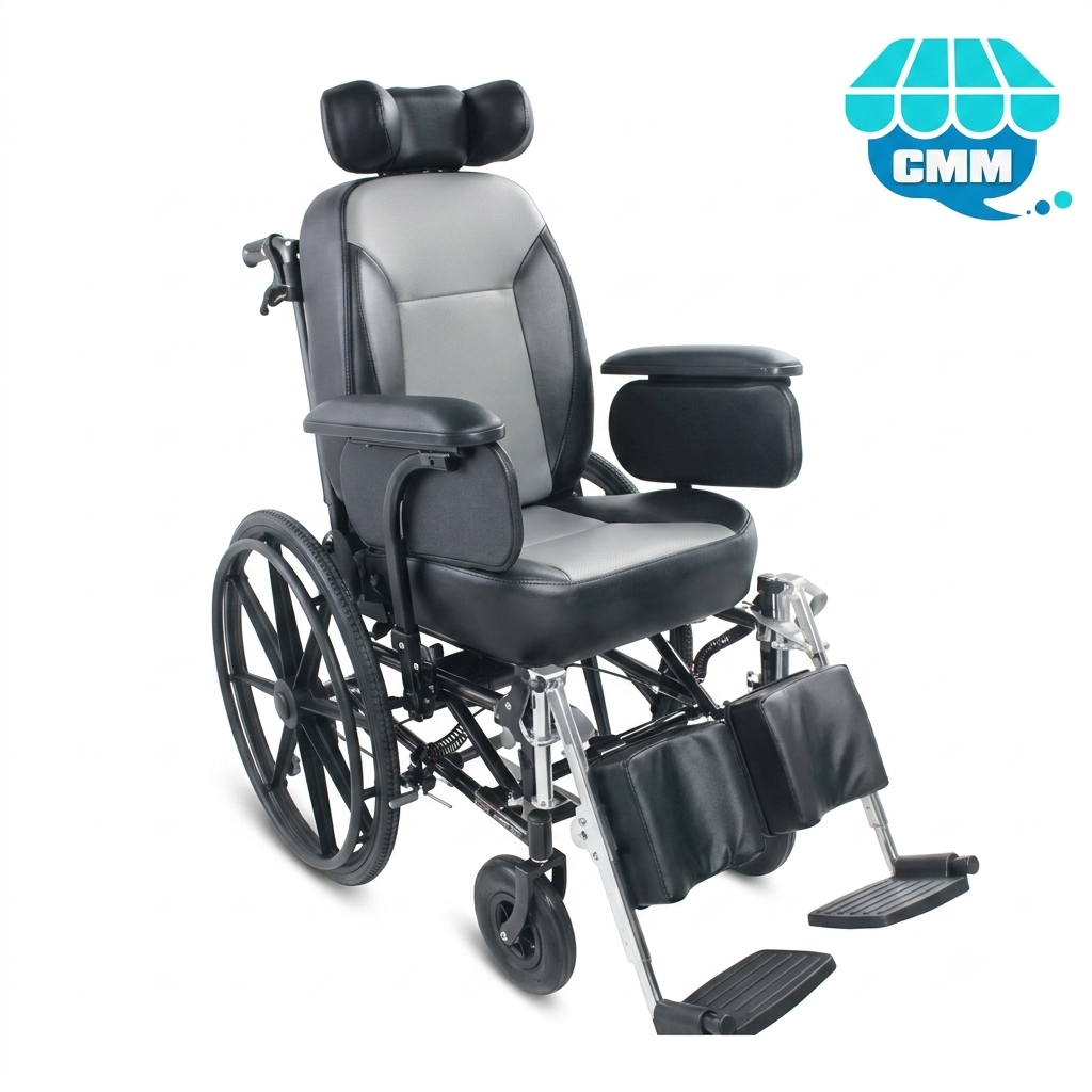 FAUTEUIL ROULANT ALLONGEABLE COMFORT MAX POUR ADULTE